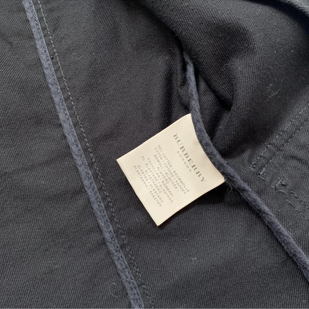 Burberry Black Blazer with Cream Piping - Picture 10 of 13